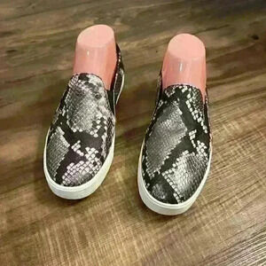 Cole Haan Grand Series Snake Print Slip‎ On Shoes